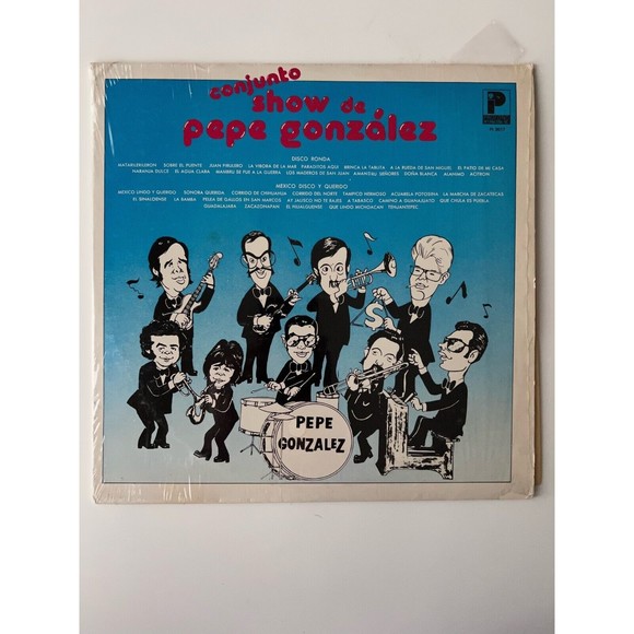Conjunto Show De Pepe Gonzalez Disco Ronda LP 1980 Profono PI-3017 EX SHRINK - Picture 1 of 7